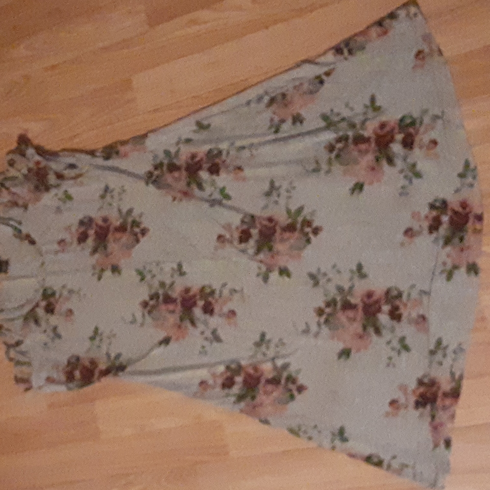 Rue21 Grey Floral Spring Dress